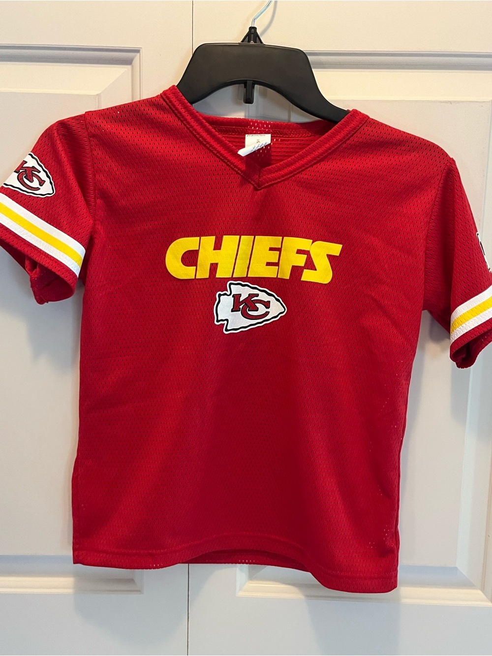 Franklin Youth Jersey Size Small Kansas City Chiefs mesh pullover